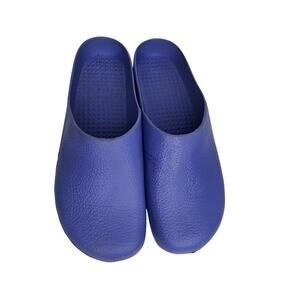 Calzuro Classic Clogs Purple Made In Italy No Holes Size Men 10-11 Women‎ 12